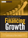 The Handbook of Financing Growth (eBook): Strategies, Capital Structure, and M&A Transactions